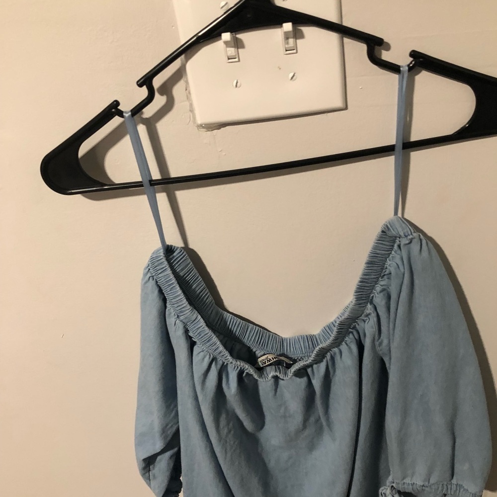 Off the shoulder shirt